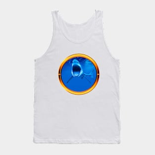 Aggressive shark Tank Top